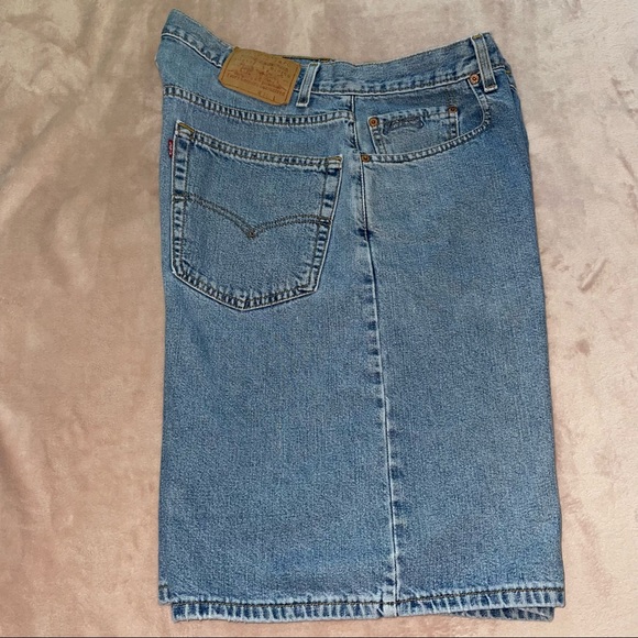 Y2K-10-1998-Vintage Levi’s boxy fit short size 34 - Picture 4 of 15